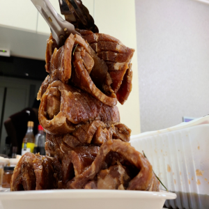 [무료배송] 산더미 솔잎 돼지 왕구이 3.5kg